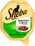 Sheba Шматочки з м'яса кролика в соусі