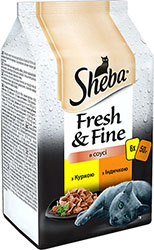 Sheba Fresh & Fine Мясной микс