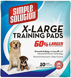 Simple Solution X-Large Training Pads - пеленки большого размера для взрослых собак и щенков