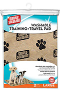 Simple Solution Washable Training Travel Pads - многоразовые пеленки для собак