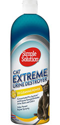 Simple Solution Extreme Urine Destroyer - уничтожитель пятен и запахов мочи кошек