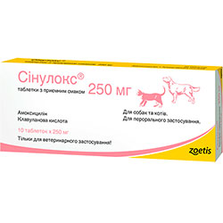 Синулокс Таблетки, 250 мг