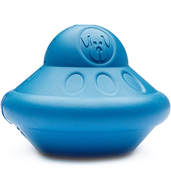 SodaPup Flying Saucer Игрушка "Летающая тарелка" для собак, голубая