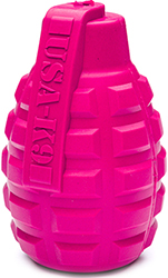 SodaPup Puppy Grenade Іграшка "Граната" для цуценят, рожева