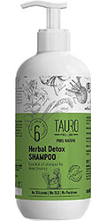 Tauro Pro Line Pure Nature Herbal Detox Шампунь для глубокого очищения шерсти собак и кошек