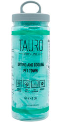 Tauro Pro Line Drying and Cooling Полотенце для сушки и охлаждения кошек и собак, зеленое