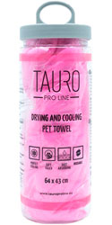 Tauro Pro Line Drying and Cooling Рушник для охолодження котів і собак, рожевий