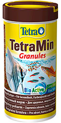 TetraMin Granules - основний корм для всіх видів риб, гранули