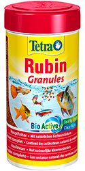 TetraRubin Granules - корм для посилення природного забарвлення, гранули