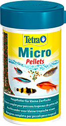 Tetra Micro Pellets - корм для небольших рыб, пеллеты