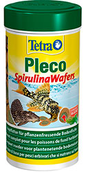 Tetra Pleco Spirulina Wafers - корм со спирулиной для донных рыб