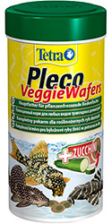 Tetra Pleco Veggie Wafers - корм із цукіні для донних риб