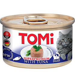 Tomi Нежный мусс с тунцом для кошек