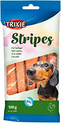 Trixie Stripes Light - лакомство с мясом курицы для собак