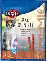 Trixie Premio Stick Quintett з ягням та індичкою для котів