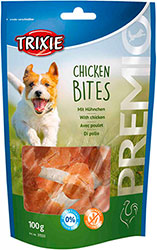 Trixie Premio Косточки из курицы и сыромятной кожи для собак