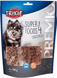 Trixie Premio 4 Superfoods Кубики с 4 видами мяса с ягодами для собак