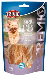 Trixie Premio Кролячі вушка з курячим філе для собак