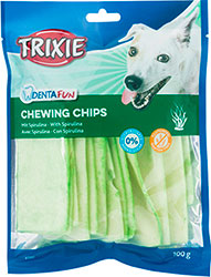 Trixie Denta Fun KauChips Light Чипсы со спирулиной для собак