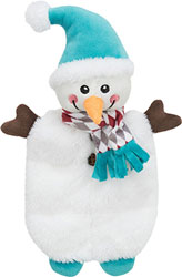 Trixie Плюшевая игрушка "Рождественский снеговик" для собак