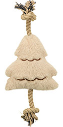Trixie Xmas Іграшка "Різдвяна ялинка" з канатом для собак