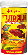 Tropical Vitality&Color Granulat - корм для улучшения окраса, гранулы