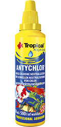 Tropical Antichlor - засіб для підготовки акваріумної води