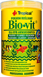 Tropical Bio-vit - корм для всех видов растительноядных рыб, хлопья