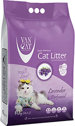 VanCat Lavender Бентонитовый наполнитель, с ароматом лаванды