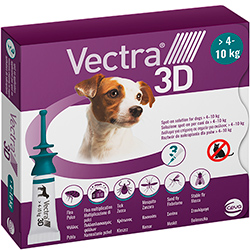 Vectra 3D для собак весом от 4 до 10 кг