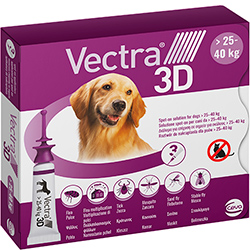 Vectra 3D для собак весом от 25 до 40 кг