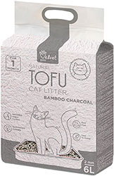 Velvet Paw Tofu Bamboo Charcoal Гороховий наповнювач для котячого туалету
