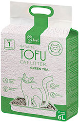 Velvet Paw Tofu Green Tea Гороховий наповнювач для котячого туалету