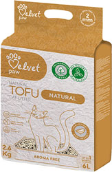 Velvet Paw Tofu Natural Гороховий наповнювач для котячого туалету