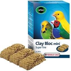 Versele-Laga Orlux Clay Bloc Mini Минеральные камни с глиной для малых птиц