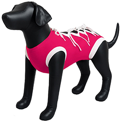 Vetamino Попона післяопераційна для котів і собак, малинова