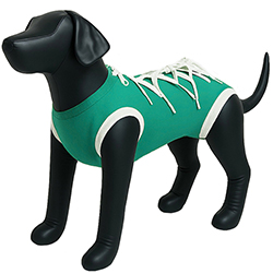 Vetamino Попона післяопераційна для собак, бірюзова