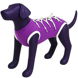 Vetamino Попона післяопераційна для собак, бузкова