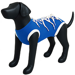 Vetamino Попона післяопераційна для собак, волошкова