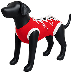 Vetamino Попона післяопераційна для котів і собак, червона