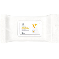 VetExpert Specialist Hexa Wipes Серветки для очищення шкіри котів і собак, схильної до бактеріальних чи грибкових запалень
