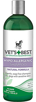 Vet's Best Hypo-Allergenic Shampoo Гипоаллергенный шампунь для собак