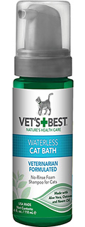 Vet's Best Waterless Cat Bath Пена для экспресс чистки кошек