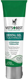 Vet's Best Dental Gel Toothpaste Паста-гель для чистки зубів собак
