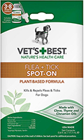 Vet's Best Flea Tick Spot-on Капли от блох и клещей для собак
