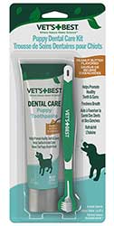 Vet's Best Dental Care Kit Набір для гігієни порожнини рота цуценят