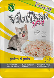Vibrisse Курица в желе для котят, пауч