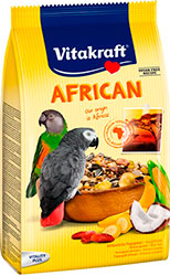 Vitakraft African для великих африканських папуг
