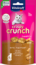 Vitakraft Cat Crispy Crunch Anti Hairball с солодом