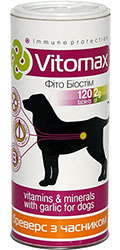Vitomax Комплекс с пивными дрожжами и чесноком для собак